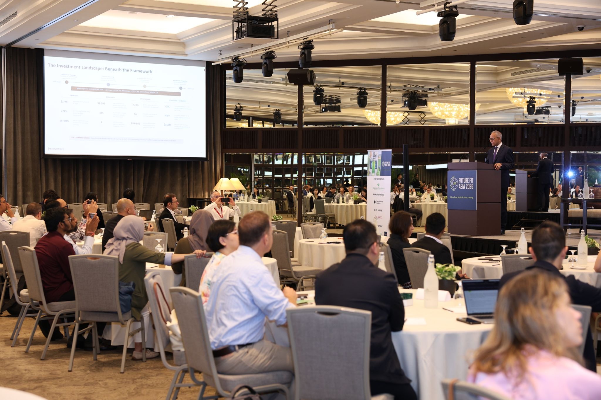 Real-time English subtitles for Chinese presentations at Future Fit Asia 2026